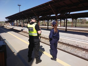 Akcja Policji i Straży Ochrony Kolei pod nazwą ,,Raw – Rail Action Week”