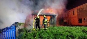 Jest tymczasowy areszt dla 34-latki, która podpaliła stodołę. W budynku znajdował się pies.