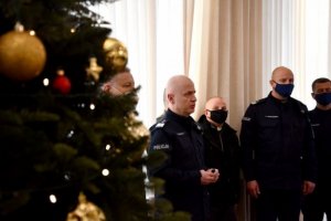 Wigilijne spotkanie z Komendantem Głównym Policji