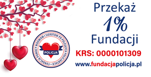 Przekaż 1% Fundacji Pomocy Wdowom i Sierotom po Poległych Policjantach