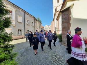 Policjanci z Bolkowa uczestniczyli w uroczystościach poświęconych ich patronowi