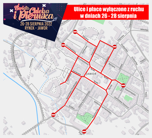 UWAGA! Będą utrudnienia w ruchu podczas Święta Chleba i Piernika 2022