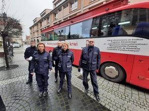 „Nasza krew – nasza Ojczyzna”, czyli jaworscy i bolkowscy policjanci oddali krew dla 9-letniej Matyldy