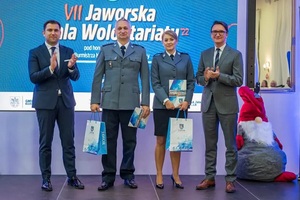 Jaworscy policjanci docenieni za wolontariat