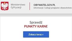 Jaworscy policjanci przypominają. Możesz sprawdzić swoje punkty karne przez Internet!