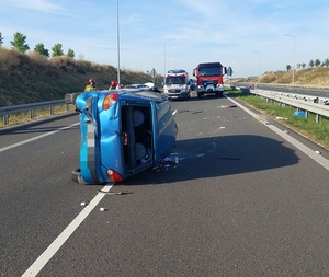 Nadmierna prędkość przyczyną sobotniej kolizji na drodze S3. Policja apeluje o ostrożność!