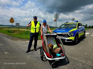 Jaworscy policjanci zabezpieczali XXIX Jaworski Półmaraton