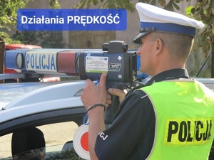 Trwają działania policjantów jaworskiej drogówki pn. „PRĘDKOŚĆ I UPRAWNIENIA”