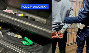 Na rowerze pod wpływem narkotyków i z marihuaną ukrytą w saszetce