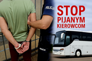 Miała być szkolna wycieczka, a interweniowała Policja. Za kierownicą autokaru był nietrzeźwy kierowca