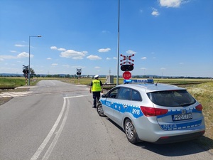 Uważajmy na przejazdach kolejowych!