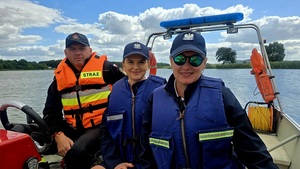 Kolejne wspólne działania Policji i Straży Pożarnej ukierunkowane na bezpieczeństwo nad wodą
