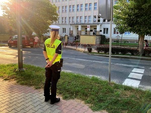 Bezpieczna droga do szkoły z jaworską Policją