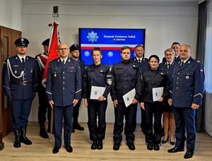 Nowi funkcjonariusze w szeregach jaworskiej Policji