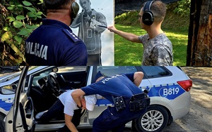 Jaworscy policjanci w akcji szkoleniowej - strzelanie, interwencje i pomiar hałasu