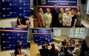 Ratować życie może każdy, czyli warsztaty udzielania pierwszej pomocy dla pracowników cywilnych jaworskiej Policji