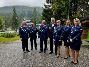 Policjanci z Jawora na obchodach Święta Policji w Harrachovie