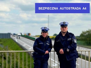 Dziś wojewódzkie działania policjantów ruchu drogowego pn. ,,Bezpiecznie autostrada A4”