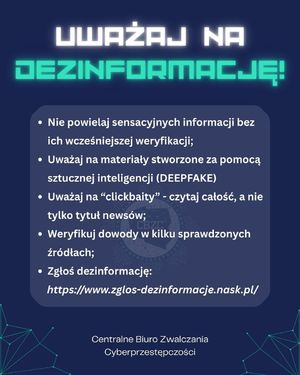 Dezinformacja – jak ją rozpoznać i skutecznie się przed nią bronić