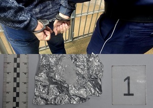 Uciekał przed policjantami na motorowerze. Miał przy sobie narkotyki i nie posiadał uprawnień