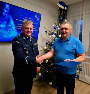 Bezpieczeństwo łączy – podziękowanie za współpracę