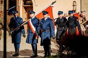 Jaworscy policjanci w hołdzie Żołnierzom Wyklętym