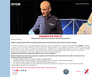 JAWORSCY POLICJANCI ŁĄCZĄ SIŁY DLA DAMIANA!