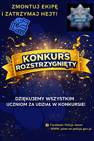 Konkurs „Dobre Słowa Mają Moc – Bez Hejtu” rozstrzygnięty!
