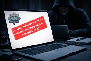 Uwaga na oszustwa e-mailowe – fałszywe wiadomości o rzekomych wygranych i darowiznach