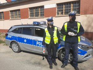 Policjanci ruchu drogowego