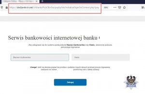 UWAGA! Nie klikajmy podejrzanych linków, które podstępem przekierowują m.in. na fałszywe strony logowania do banków.