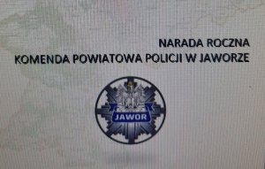 Odprawa roczna jaworskiej Policji