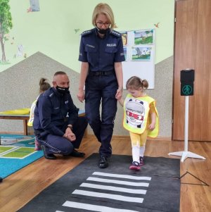 Jaworscy policjanci z wizytą w Żłobku Trolik